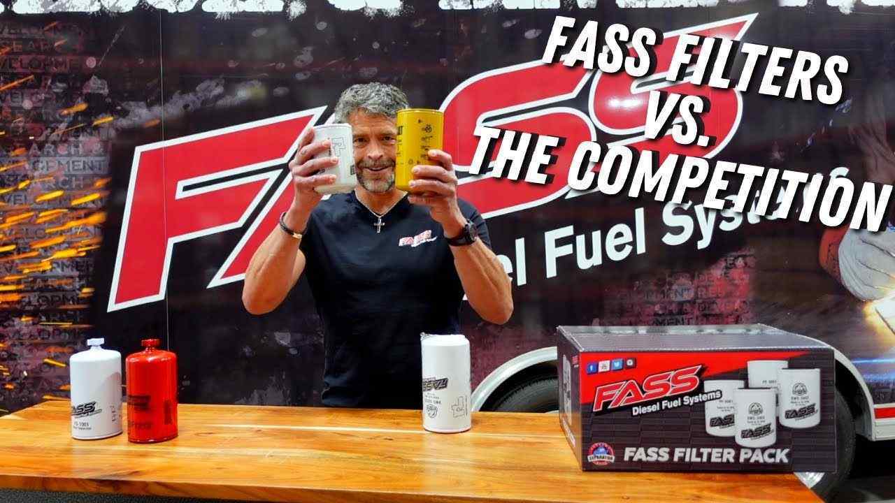 Why don't FASS fuel filters have a drain?